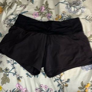 Lululemon Speed Ups, black, size 4